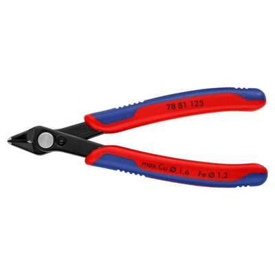 KNIPEX 78 81 125 125 mm Burnished Electronic Super Knips With Multi ...