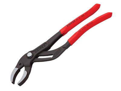 Knipex 81 01 250 SB Plastic Pipe Grip Pliers Black 250mm - 80mm Capacity KPX8101250