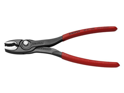 Knipex 82 01 200 SB TwinGrip Slip Joint Pliers PVC Grip 200mm KPX8201200SB
