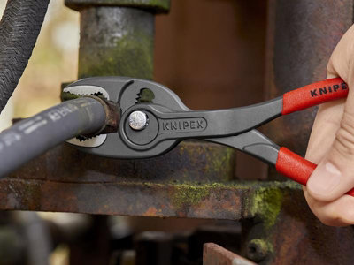 Knipex 82 01 200 SB TwinGrip Slip Joint Pliers PVC Grip 200mm KPX8201200SB - 7