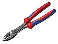 Knipex 82 02 200 SB TwinGrip Slip Joint Pliers Multi-Component Grip 200mm