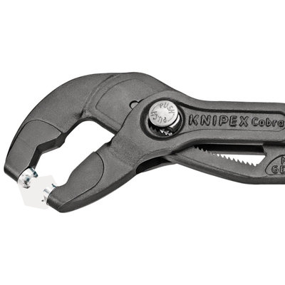 Knipex 10" Hose Clamp Cobra Pliers For Click Clamps With Rotating Jaw 8551250C E - Foto 4