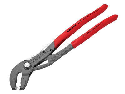 Knipex 85 51 250 AF Spring Hose Clamp Pliers with Locking Device 250mm Capacity 70mm KPX8551250AF