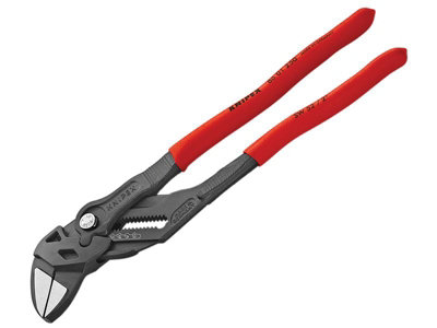 Knipex 86 01 250 SB Pliers Wrench PVC Grip 250mm - 52mm Capacity KPX8601250