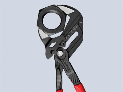 Knipex 86 01 250 SB Pliers Wrench PVC Grip 250mm - 52mm Capacity