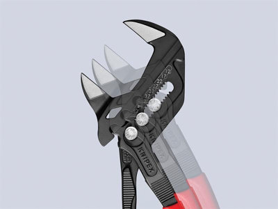 Knipex 86 01 250 SB Pliers Wrench PVC Grip 250mm - 52mm Capacity