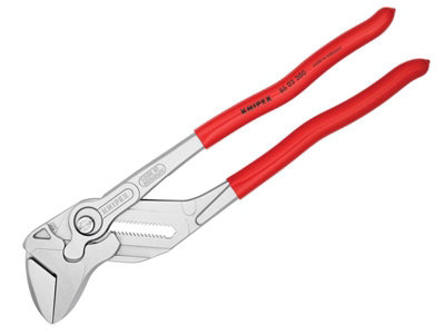 Knipex 86 03 300 SB Pliers Wrench PVC Grip 300mm - 60mm Capacity KPX8603300