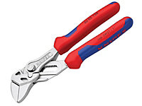 Knipex 86 05 150 SB Pliers Wrench Multi-Component Grip 150mm - 27mm Capacity KPX8605150