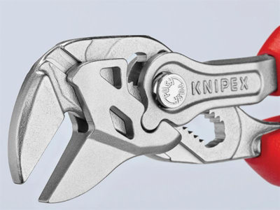 KNIPEX 86 05 150 Pliers Wrench With Comfort Grip - 5 Inch