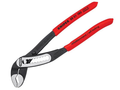 Knipex 88 01 180 SB Alligator Water Pump Pliers PVC Grip 180mm - 42mm Capacity KPX8801180