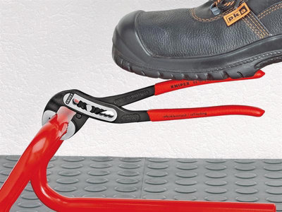 Knipex 88 01 250 Alligator Water Pump Pliers PVC Grip 250mm - 50mm Capacity (Loose) KPX8801250L