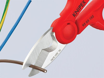 Knipex 95 05 155 SB 95 05 155 Electrician's Shears 155mm KPX9505155