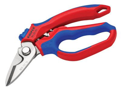 Knipex 95 05 20 SB Angled Electricians Shears 160mm KPX950520