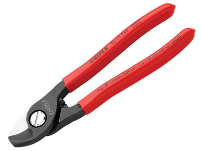 Knipex 95 11 165 SB Cable Shears PVC Grip 165mm (6.1/4in) KPX9511165