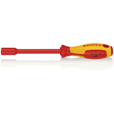 KNIPEX 98 03 09 VDE Insulated Nut Driver, 9.0 x 125mm 18739