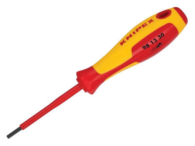 Knipex 98 13 30 VDE Screwdriver for Hexagon Socket Screws 3.0mm KPX981330