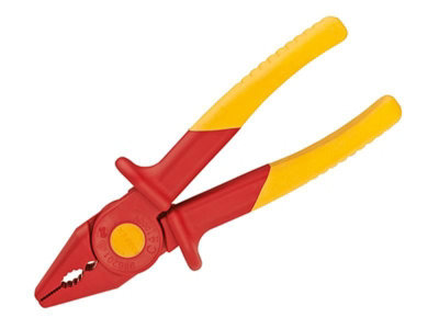 Knipex 98 62 01 Flat Nose Plastic Insulated Pliers 180mm Spark Free Pliers