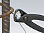 Knipex 99 01 220 SB Concreter's Nipper Pliers PVC Grip 220mm (8.3/4in) KPX9901220
