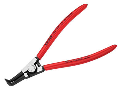 Knipex Circlip Pliers External 90 degree Bent Tip 40 100mm A31 DIY at B&Q