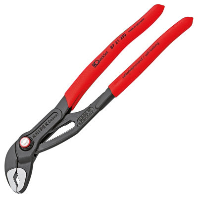 Knipex Cobra Quick Set Hightech Water Pump Pliers 250mm 87 21 250
