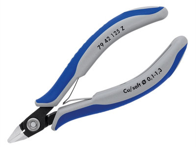 Knipex KPX7942125 Precision Electronics Diagonal Cutters 125mm KPX7942125