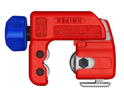 Knipex TubiX S Pipe Cutter Compact and Precise Tool for 3 30mm Pipes