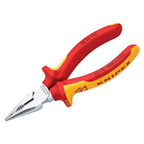 Knipex - VDE High Leverage Needle Nose Pliers 145mm
