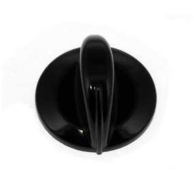 Knob 6mm Black for Hotpoint/Indesit Cookers and Ovens