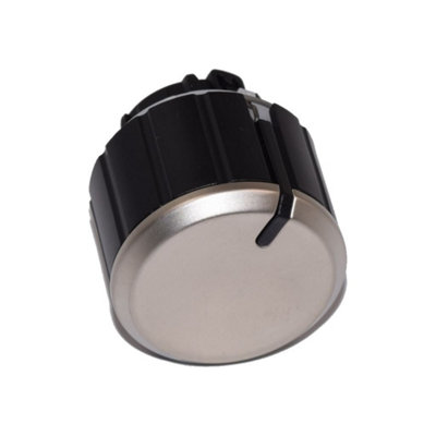 Knob Push Chrome for Hotpoint Cookers and Ovens | DIY at B&Q