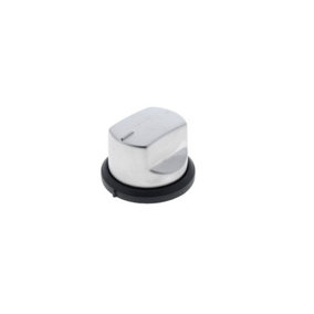 Knob Style Inox for Hotpoint Cookers and Ovens