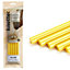 Knottec - 12mm Wood Repair Knot-Filling Adhesive - Yellow - 5 Stick Pack