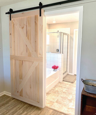 Knotty Pine Barn Door 42" 2134 x 970mm