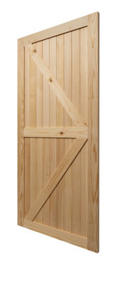 Knotty Pine Barn Door 42" 2134 x 970mm - 3