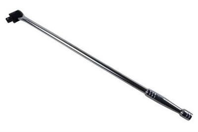 KNUCKLE BREAKER BAR 24" 1/2" FLEXI HEAD WRENCH RATCHET 600MM HEAVY DUTY SS245