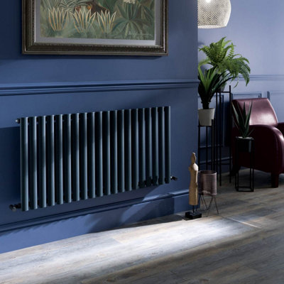 Koda Single Radiator Anthracite 600x600mm