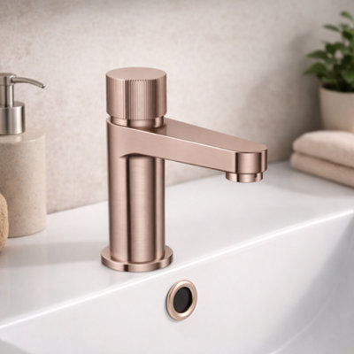 Koko Brushed Bronze Mono Basin Mixer Tap