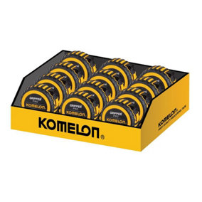 Komelon KG826E Gripper Tape 8m/26ft (Width 25mm) Display of 12 KOMKG826E