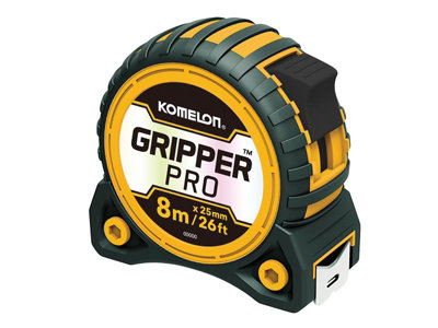 Komelon KG826E Gripper Tape 8m/26ft (Width 25mm) Display of 12 KOMKG826E