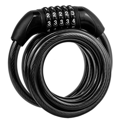 Komodo 5 Digit Cable Bicycle Lock - 1.8m Price Comparisons | Compare The Build