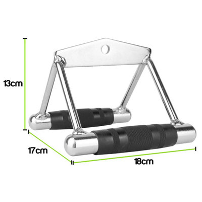 Komodo Grip Row Bar With Rubber Grip