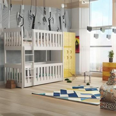 Konrad Wooden Bunk Bed with Cot Bed DIY at B&Q