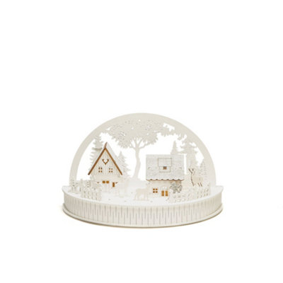 Konstsmide B/O Wooden silhouette 5 LED