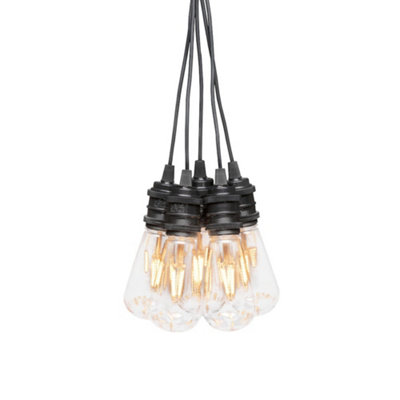 Konstsmide Festoon Light Set 10 Replaceable LED