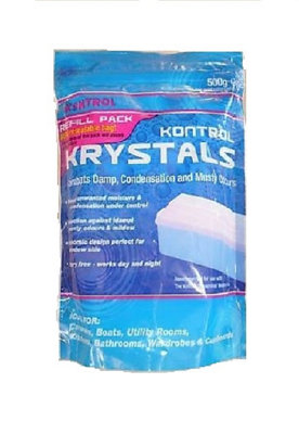 Kontrol Moisture Trap Krystals - Refill Pack 500g, Damp Absorbing