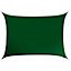Kookaburra 3m x 2m Rectangle Water Resistant Green Garden Patio Sun Shade Sail Canopy 96.5% UV Block with Free Rope