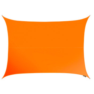 Kookaburra 3m x 2m Rectangle Waterproof Orange Garden Patio Sun