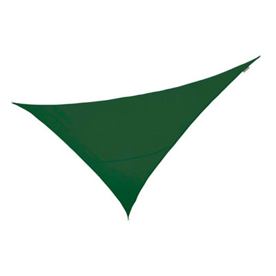 Kookaburra 6m x 4.2m Right Angle Triangle Waterproof Green Garden Patio Sun Shade Sail Canopy 98% UV Block with Free Rope