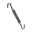 Kookaburra Silver Stainless Steel Turnbuckle with Claw Ends Shade Sail Fitting Garden Patio Fixing Accessory