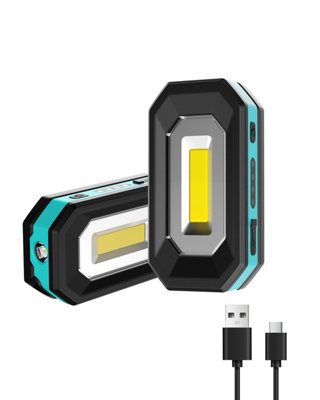 Lampe De Travail LED Rechargeable Avec Aimant Et USB Pliable, Rotation à 360 Degrés, Lampe D