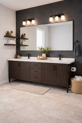 Kovac Pearl Matt Porcelain Floor Tiles (70 Pack - 10 Box - 12.6m2 Coverage) - Bathroom - Inspired by Natural Stone Textures
